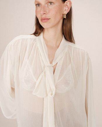 BLOUSE ECRU SPLENDIDE GRACE&MILA