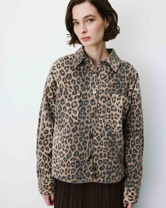PRINTED DENIM SHIRT LEO ADRIANA