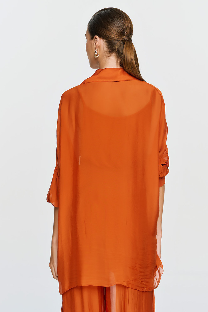 ALKYONI SHIRT BURNT ORANGE