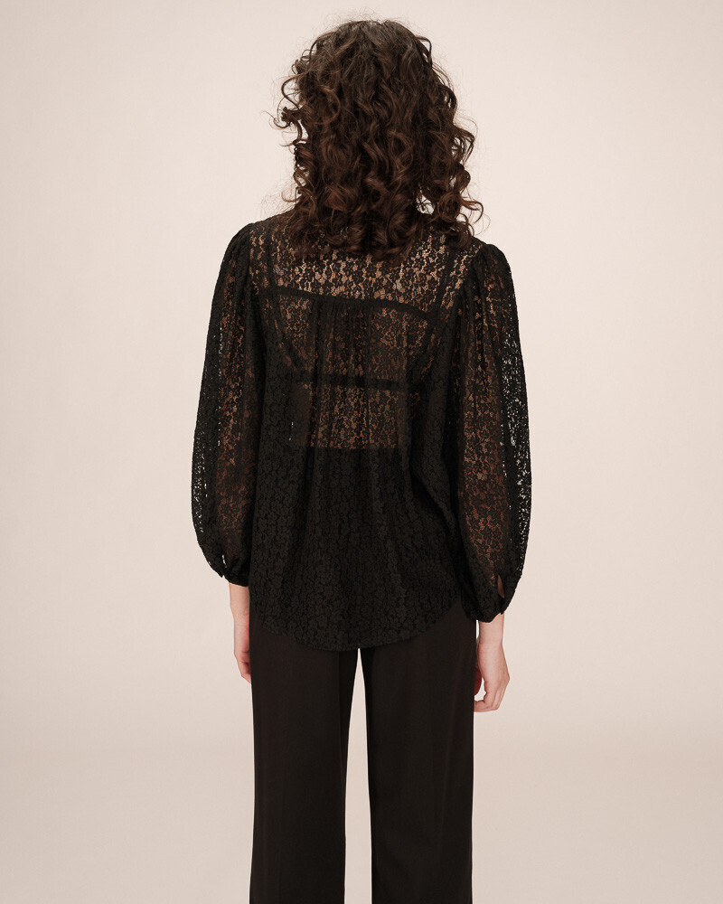 BLOUSE NOIR SOPHIA GRACE&MILA