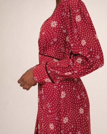 LONG DRESS TERRACOTTA SENSIBLE GRACE&MILA