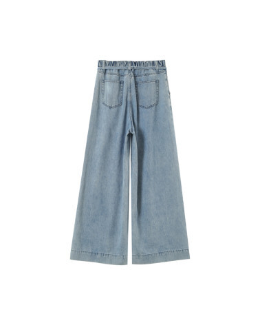 JEANS SKY BLUE POMPON GRACE&MILA
