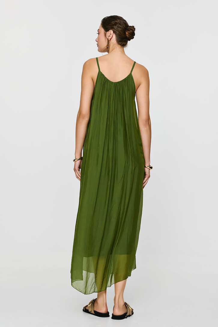 DIONE DRESS GREEN,os