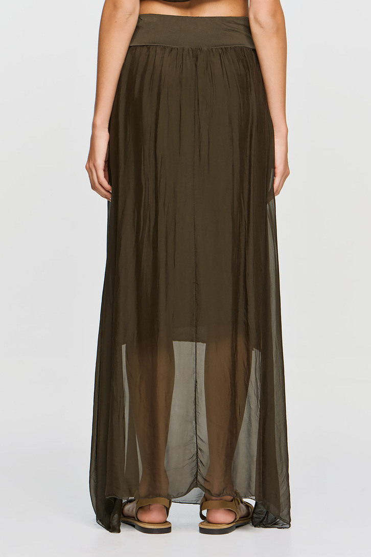 ELECTRA SKIRT BROWN,os