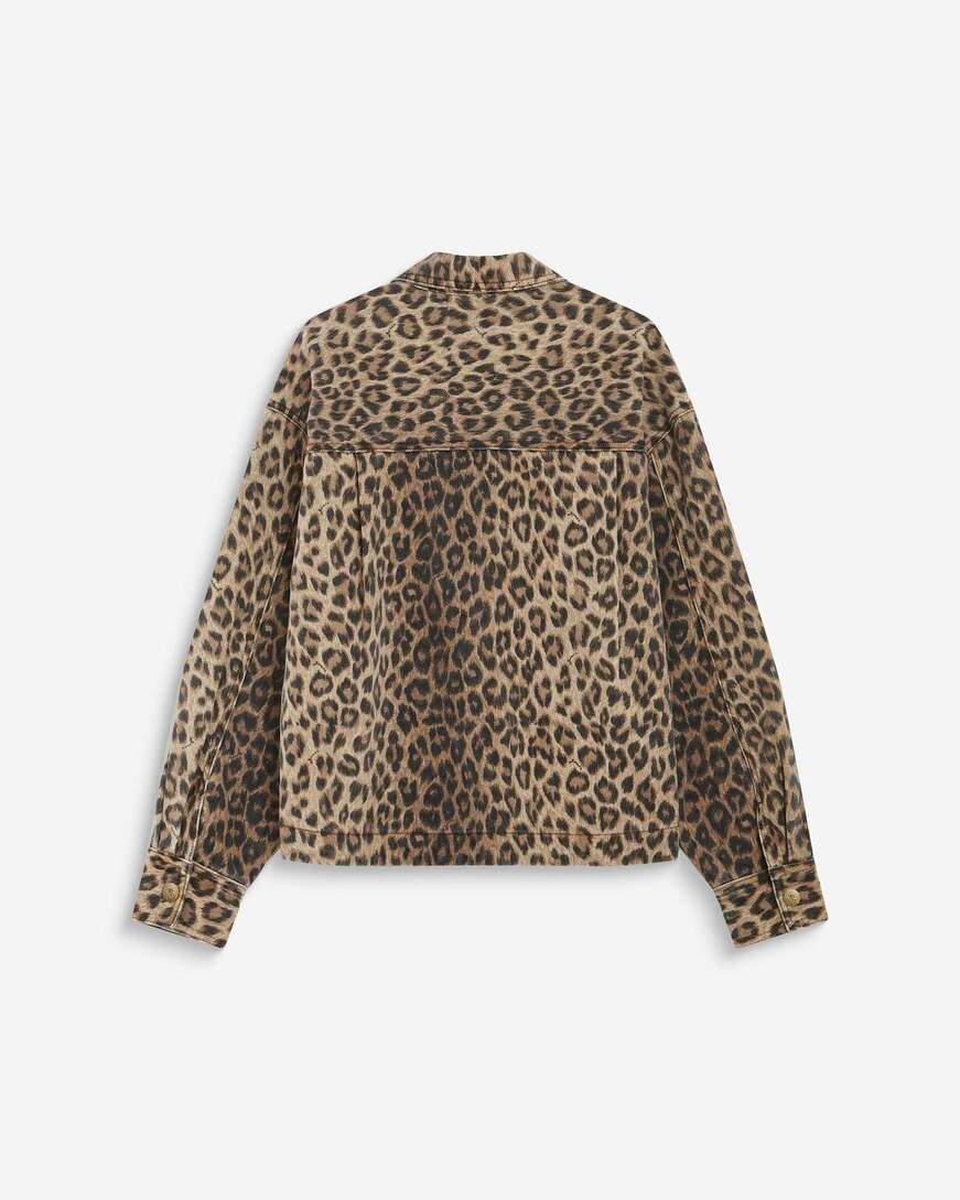 PRINTED DENIM SHIRT LEO ADRIANA