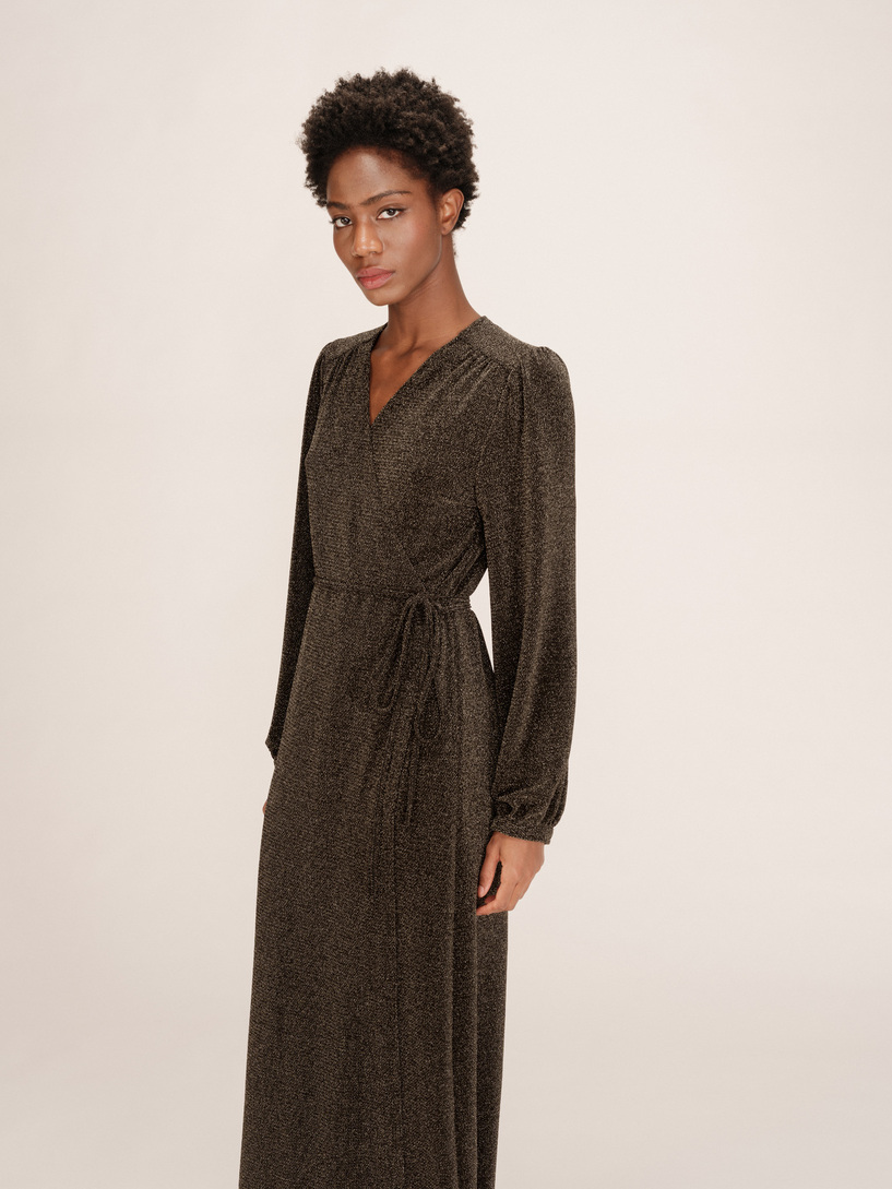 LONG WRAP DRESS OR TALIA GRACE&MILA