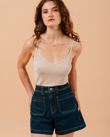 DENIM SHORTS (MIGNON) GRACE&MILA,S