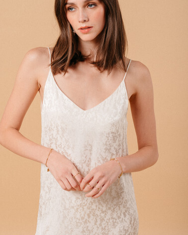 ECRU DRESS (MICHAELA) GRACE&MILA