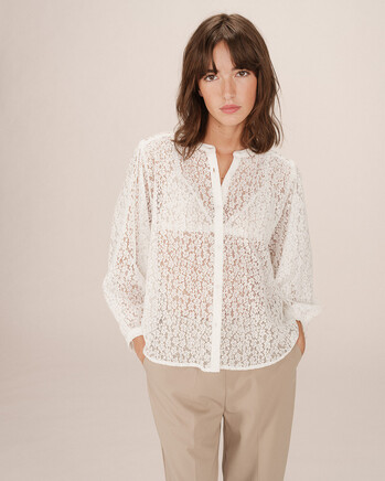 BLOUSE IVOIRE SOPHIA GRACE&MILA