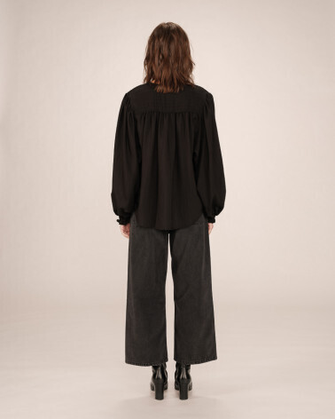 BLOUSE NOIR SERINDA GRACE&MILA