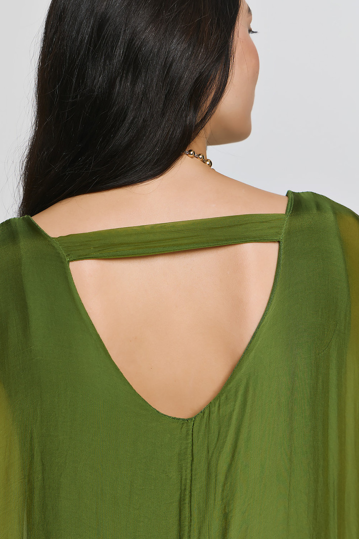 GAIA DRESS GREEN,os