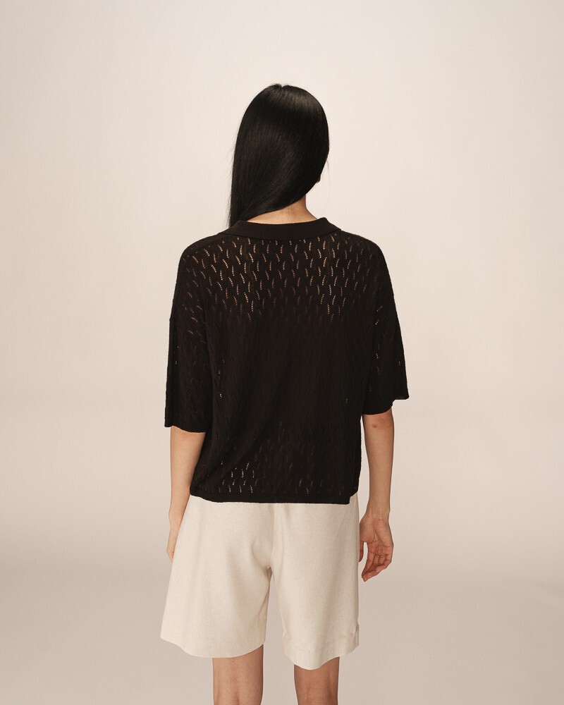 CARDIGAN NOIR PAO GRACE&MILA