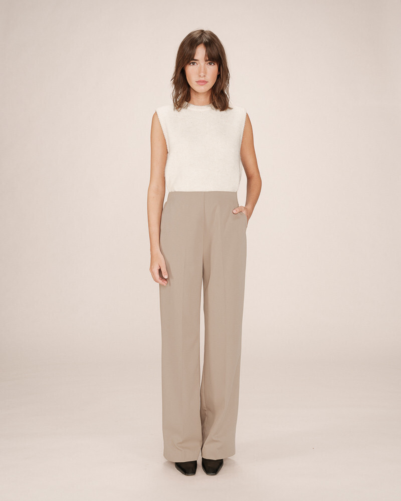 PANTALON GREIGE STEWART GRACE&MILA