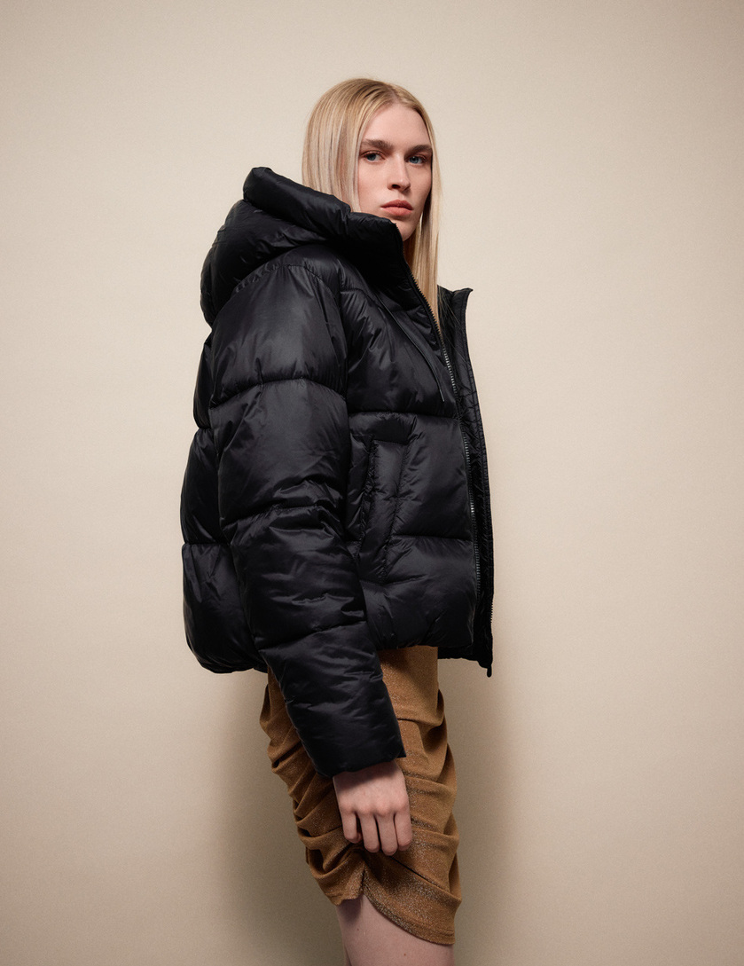 SPLENDID HOODED SHORT JACKET