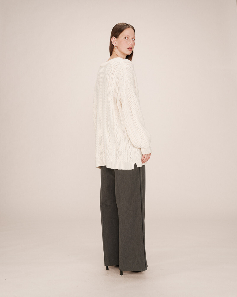 PULL ECRU SAVERIO GRACE&MILA