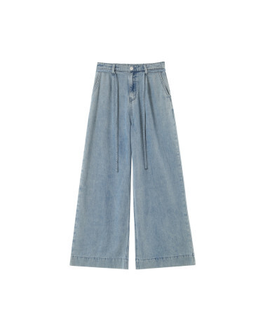 JEANS SKY BLUE POMPON GRACE&MILA