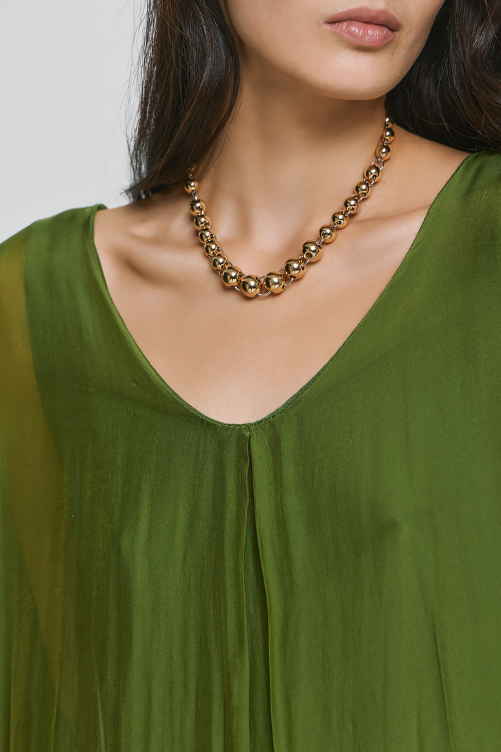 GAIA DRESS GREEN,os