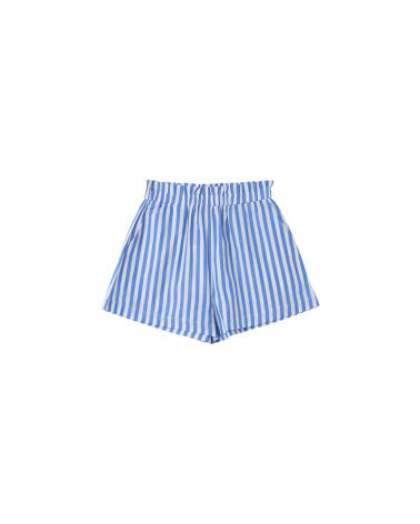 STRIPED BLUE SHORTS (MILO) GRACE&MILA
