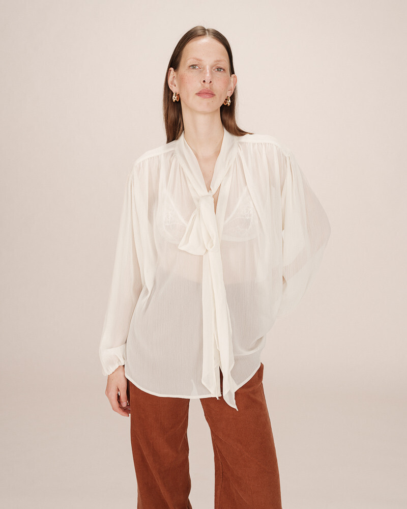 BLOUSE ECRU SPLENDIDE GRACE&MILA