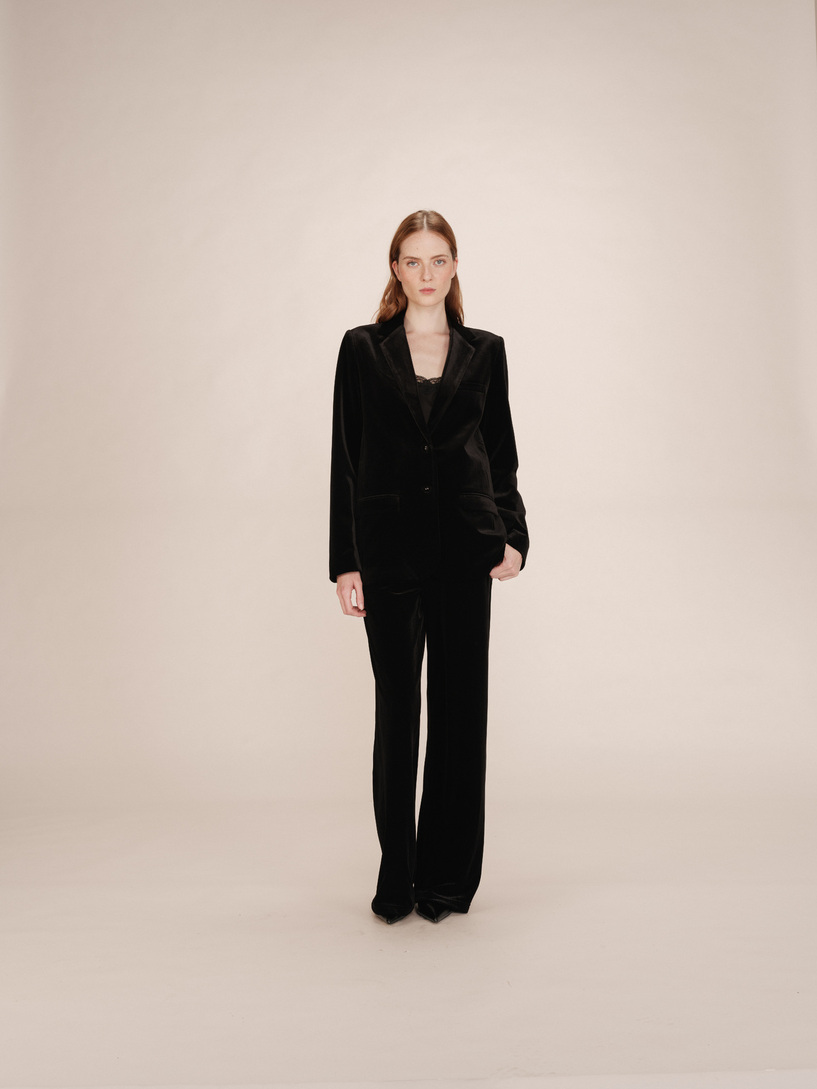 VELVET BLAZER TOFU GRACE&MILA,M