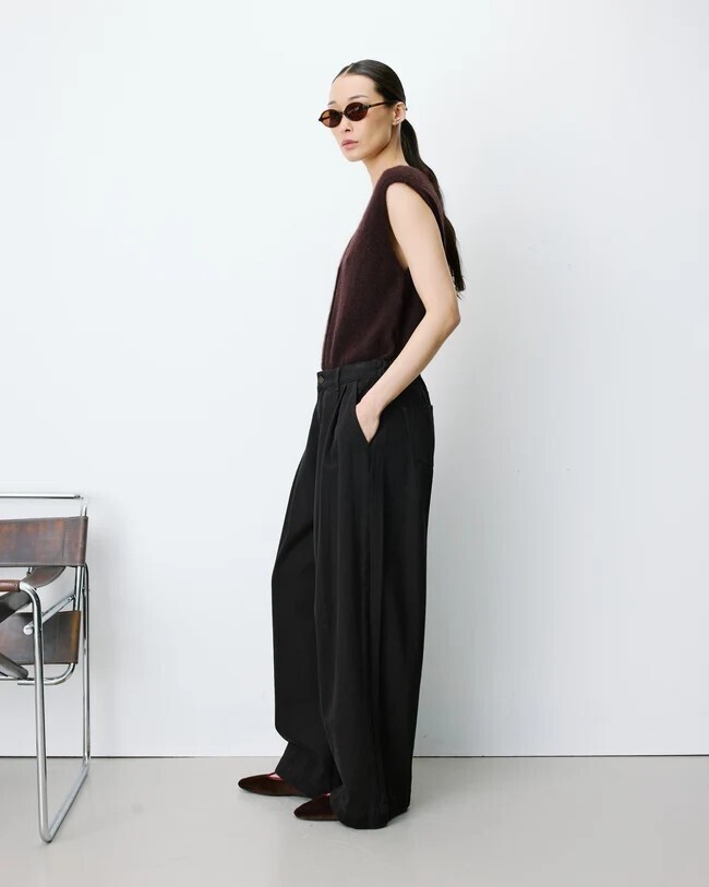 BAGGY MID-RISE JEANS CHOCOLAT JOHN