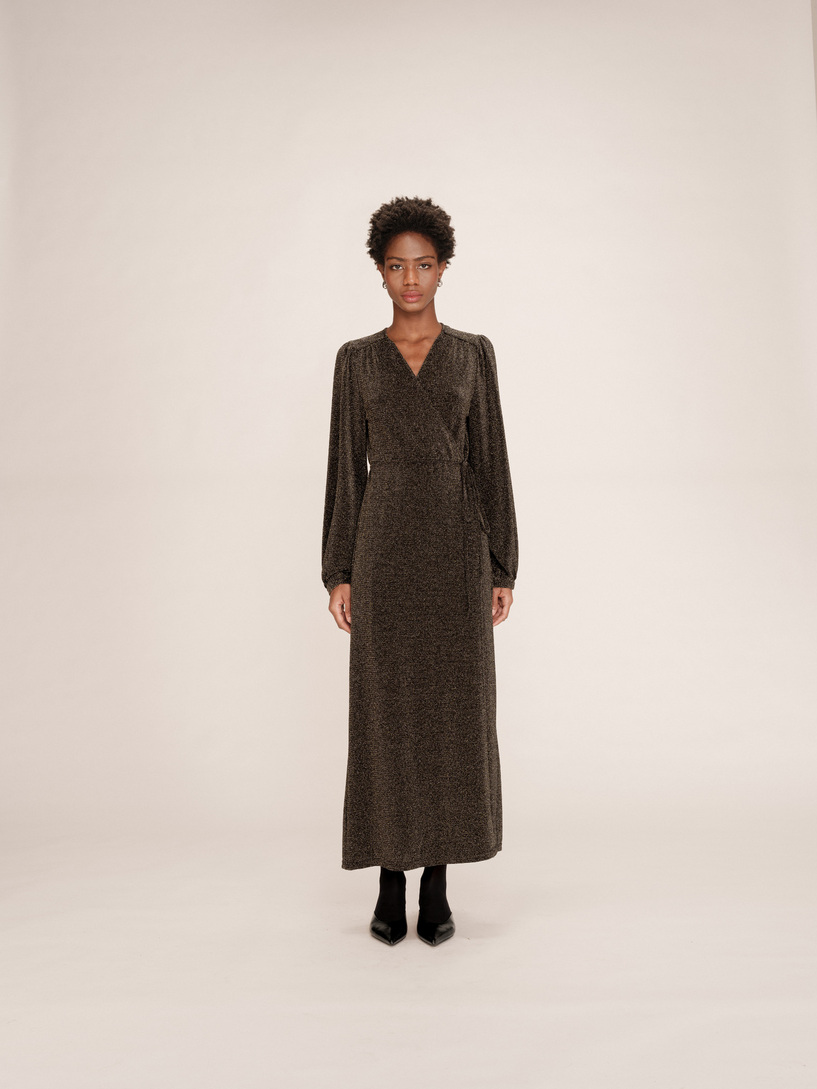 LONG WRAP DRESS OR TALIA GRACE&MILA