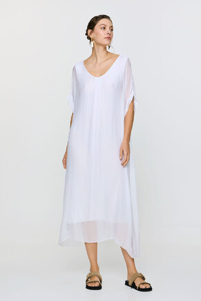 GAIA DRESS WHITE