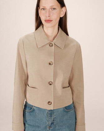 JACKET GREIGE SULLIVAN GRACE&MILA