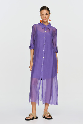 APHRODITE LONG SHIRT PURPLE