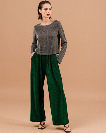 GREEN TROUSERS (LORENZO) GRACE&MILA