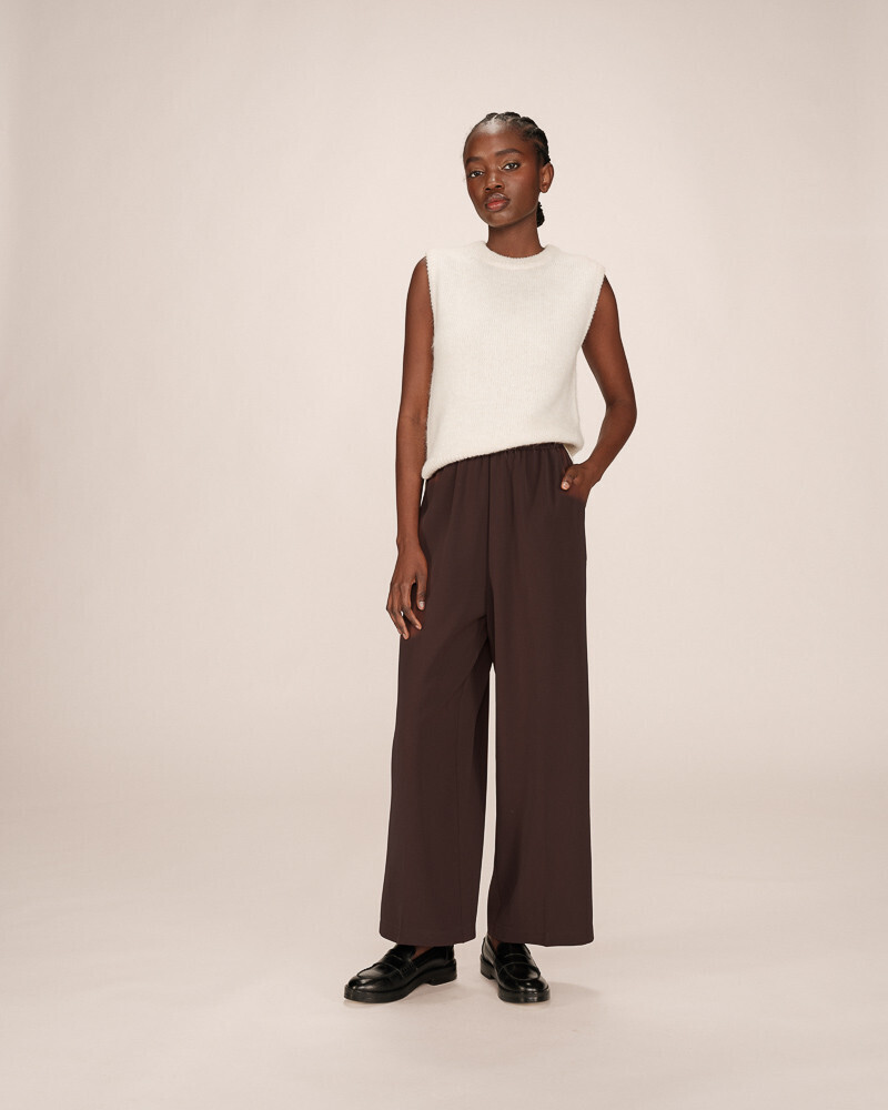 PANTALON CHOCOLAT NOBLESSE GRACE&MILA