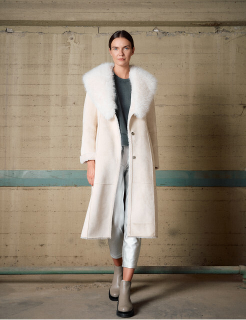 ΠΑΛΤΟ ΜΑΚΡΥ  ΣΥΝΘΕΤΙΚΗ ΓΟΥΝΑ BISTON,M