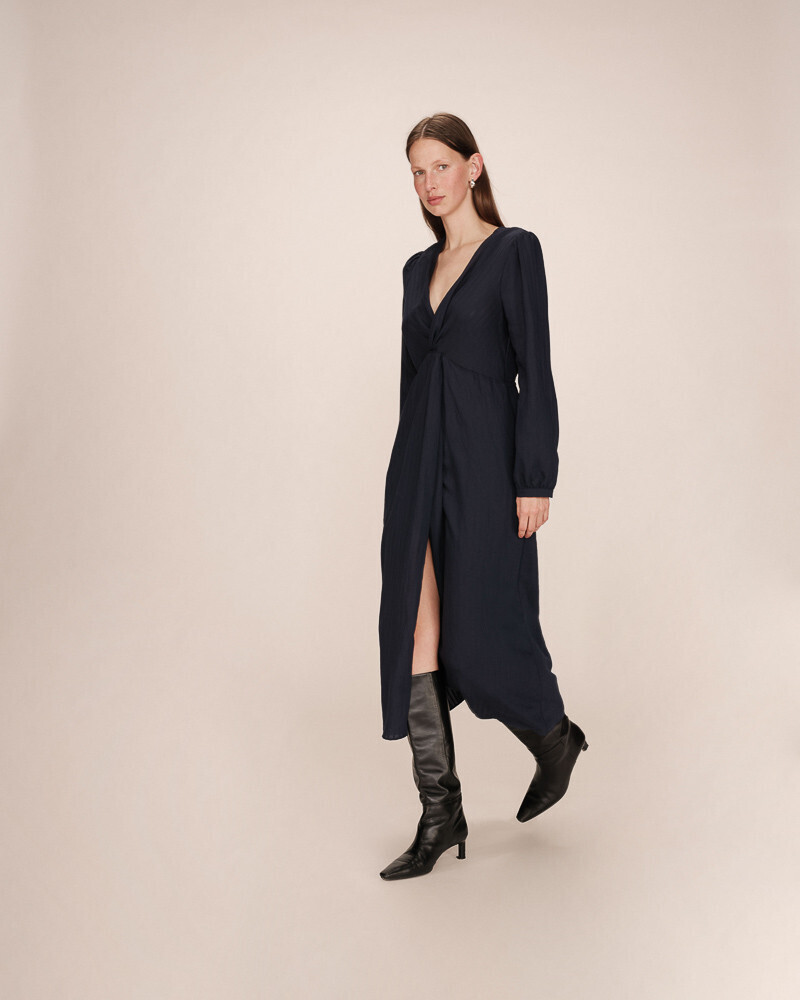 LONG DRESS MARINE SHIRLEY GRACE&MILA