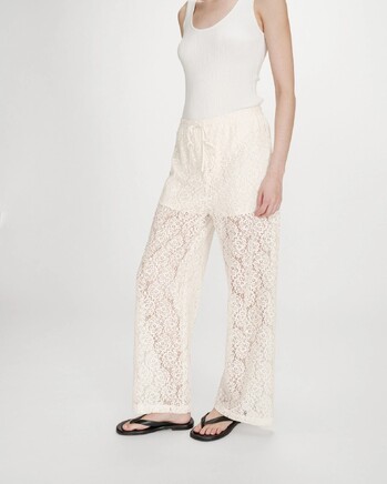 LACE PANTS ECRU VINCENT