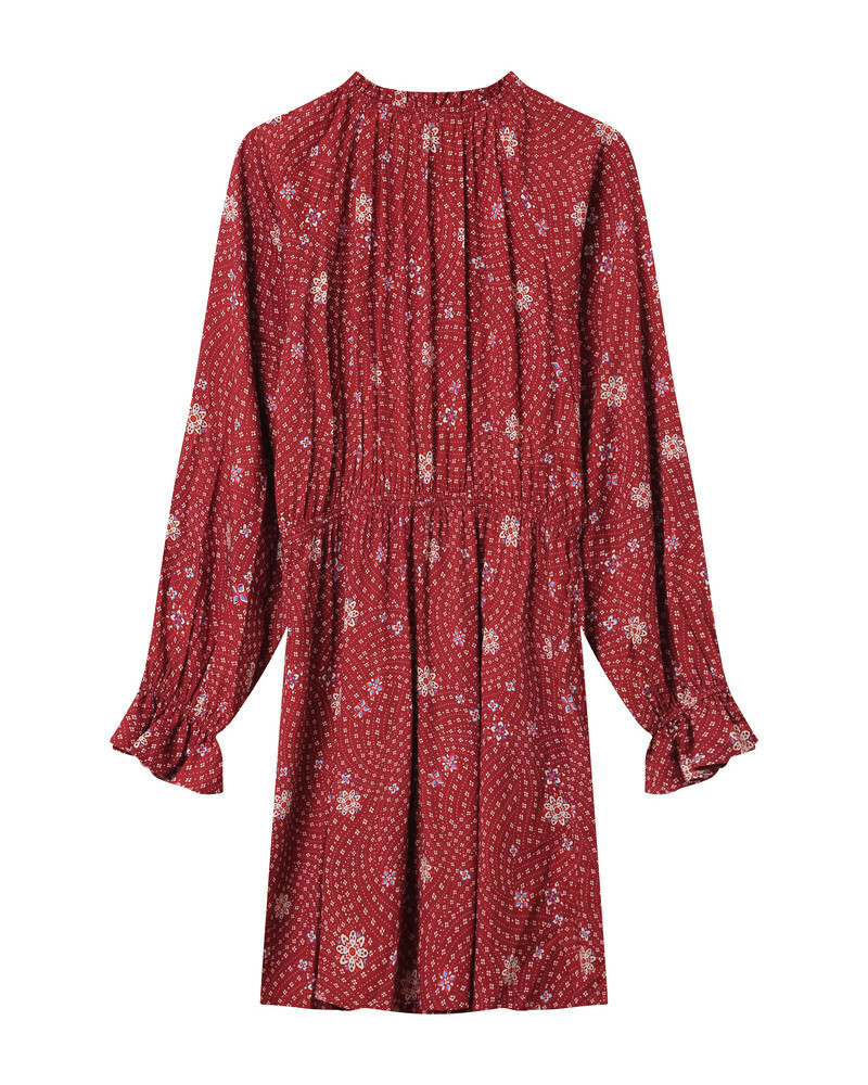 SHORT DRESS TERRACOTTA SENTIMENTALE GRACE&MILA,S