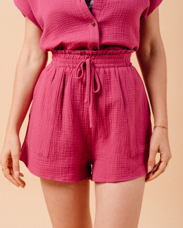 FUCHSIA SHORTS (MINI) GRACE&MILA,L