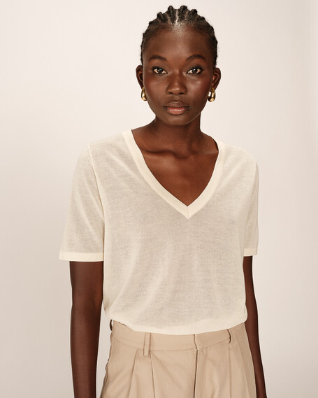 TOP BEIGE PADOUE GRACE&MILA