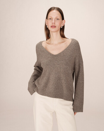 PULL TAUPE SALVADOR GRACE&MILA