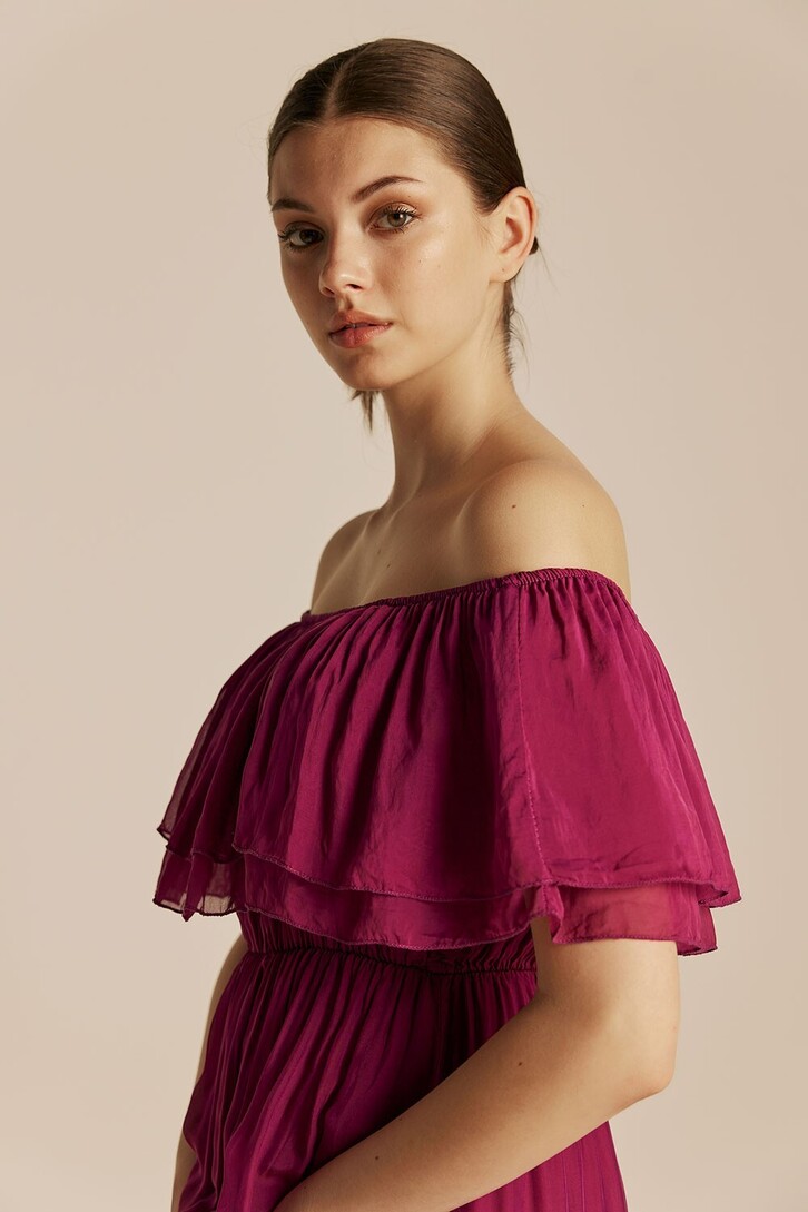 ΦΟΡΕΜΑ MAGENTA ΜΕΤΑΞΩΤΟ (ΑΝΤΗΙΑ) EFIMERON