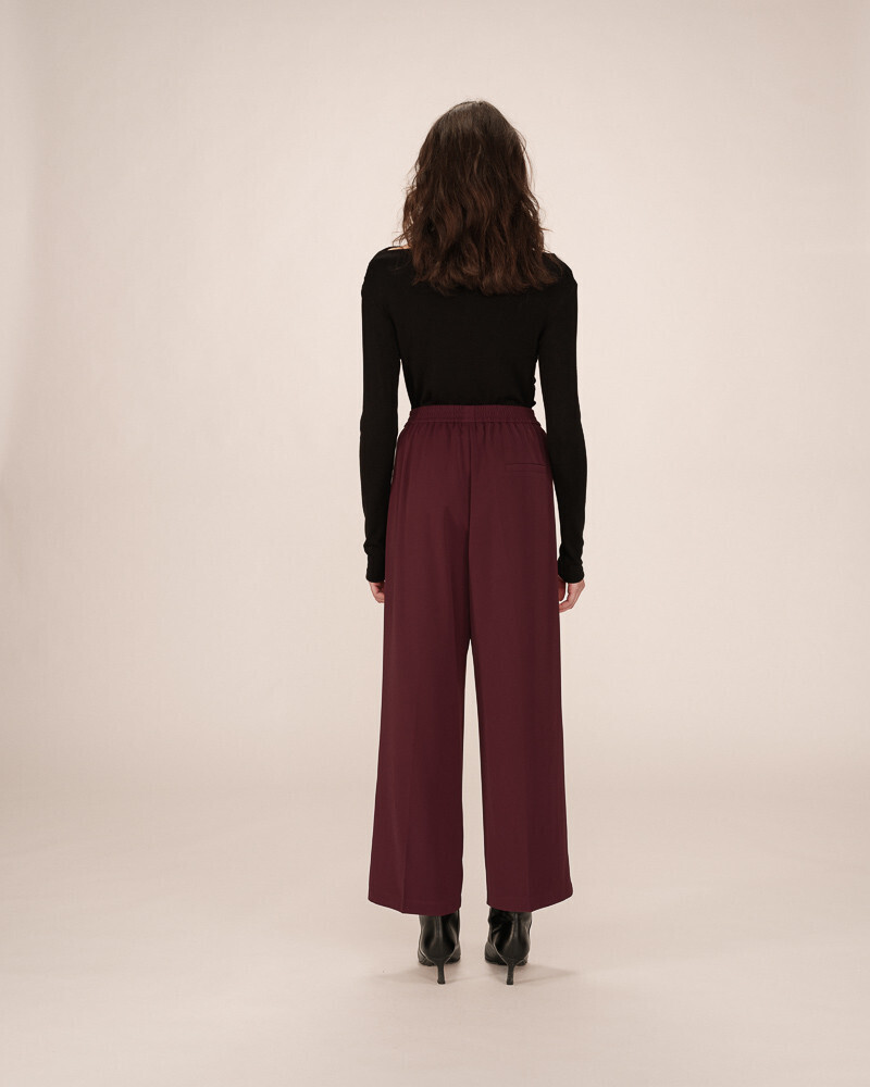 PANTALON BORDEAUX NOBLESSE GRACE&MILA