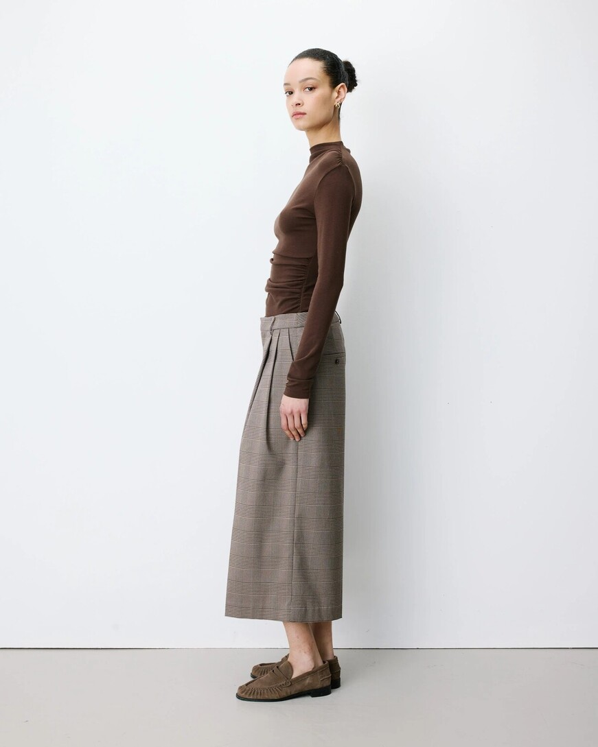 PRINCE OF WALES CHECK CULOTTES BEIGE ARNOLD