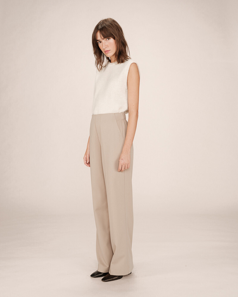 PANTALON GREIGE STEWART GRACE&MILA